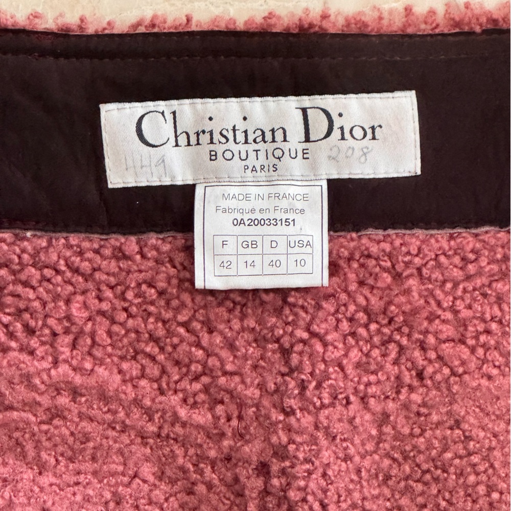 Christian Dior Shearling Skirt by John Galliano 10 - Picture 15 of 17